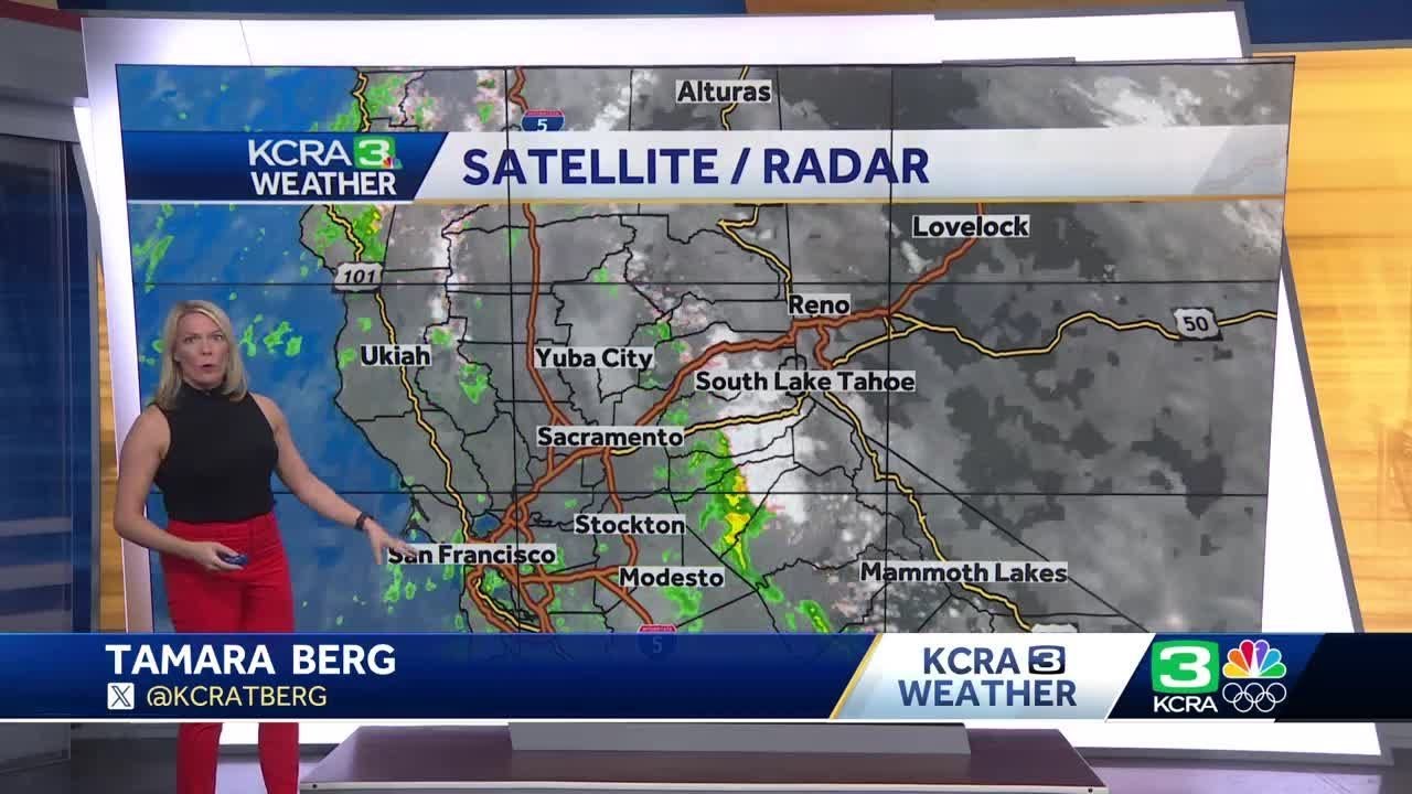 Northern California Forecast | Friday Rain And Snow Timeline - YouTube