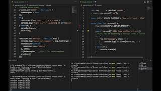 A Simple Request-Reply pattern using ZeroMQ in NodeJS
