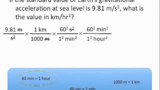 Dimensional Analysis Part II - Chemistry Tutorial