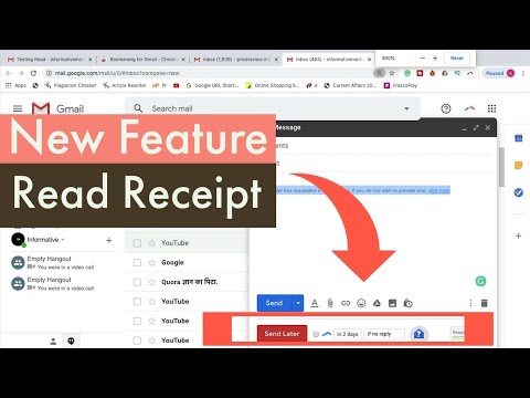 How to Get Read Receipt in Gmail 2019