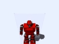 servo based humanoid fly by animation