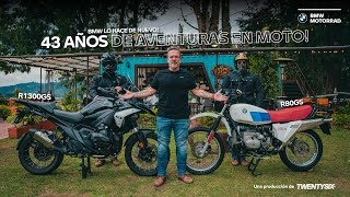 REVIEW COMPLETO / BMW Motorrad 43 Años de aventuras en moto R1300GS y la R80GS