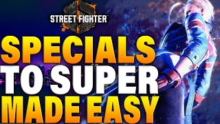 How to Cancel Special Moves into Super Very Easy - Street Fighter 6 Tips \u0026 Tricks