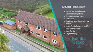 What a unique property! Stunning 4 bedroom detached family in Blyth 🏡