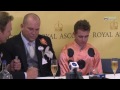 royal ascot the diamond jubilee black caviar winner peter moody press conference