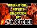 International Day for the eradication of poverty 2022 | End Poverty |