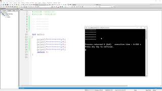 To create a rectangle pattern using asterisk in C Language || Must Watch - English