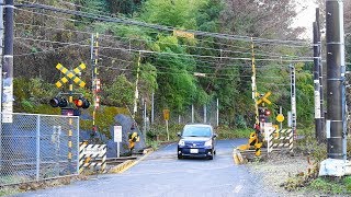 JR 御殿場線【№293】第一小山踏切・通過・走行映像（谷峨駅⇔駿河小山駅）静岡県駿東郡小山町小山