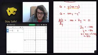 Calculus 120 - Optimization