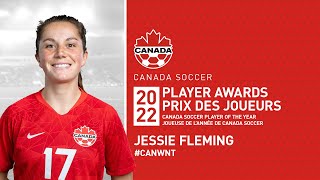 2022 Canada Soccer Player of the Year - Jessie Fleming