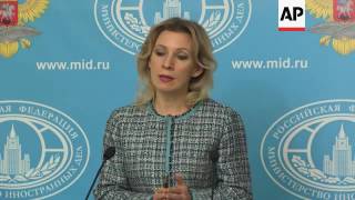 Russia FM spokesperson on Syria and Ukraine