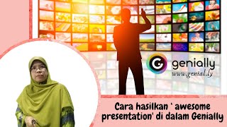 Cara hasilkan ‘presentation' di dalam Genial.ly