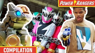 Baby Megazord Rescue 🦖 Dino Fury ⚡ Power Rangers Kids ⚡ Action for Kids