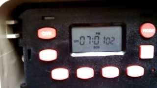 How to set the TORK E101B Time Clock
