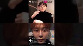 20181208 Yong JunHyung Instagram live ♥️ 龍俊亨IG直播