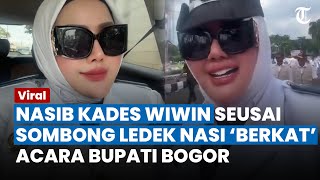 KENA BATUNYA, Nasib Kades Wiwin seusai Sombong Tertawakan Nasi 'Berkat' Acara Bupati Bogor