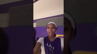 Angel Reese meets Shaq when his daughter visits LSU