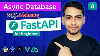 FastAPI Async Database SQLAlchemy for beginner