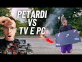 ESPERIMENTI con i Petardi: Proviamo a DISTRUGGERE una TV e un PC con PETARDI E FUOCHI D'ARTIFICIO!