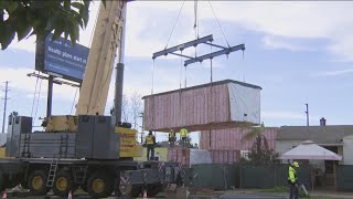 Pre-built apartments help increase affordable housing in San Diego