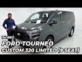 74 Reg Ford Tourneo Custom 320 2.0 Ecoblue Limited L2 (9 Seater)