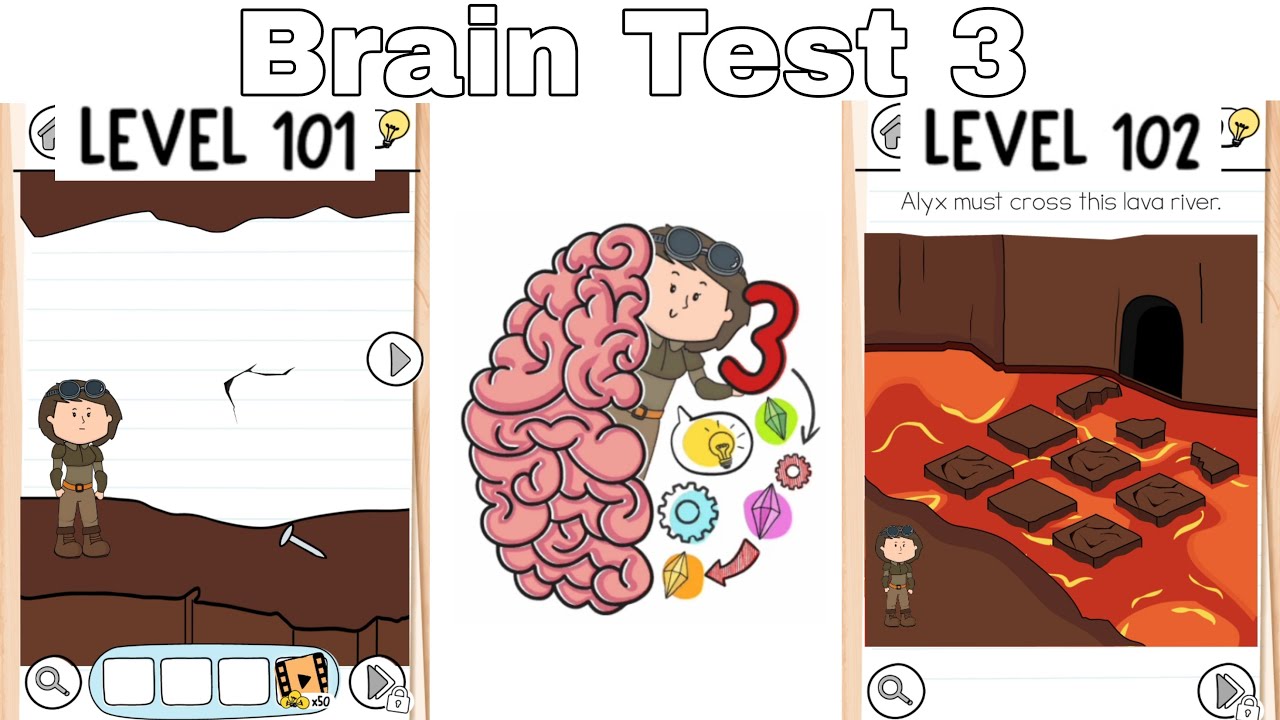 Brain Test 3: Tricky Quests 101-102 - YouTube