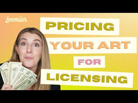 How to set art licensing prices. Practical advice from professional artists!