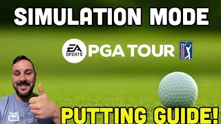 PGA Tour: Road to the Masters - Simulation Mode Putting Guide and Tips!