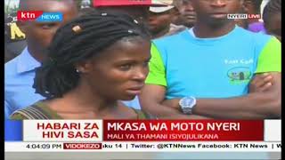 Mkasa wa moto Nyeri: Moto wazuka eneo la Ngangarithi, chanzo cha moto hakijajulikana