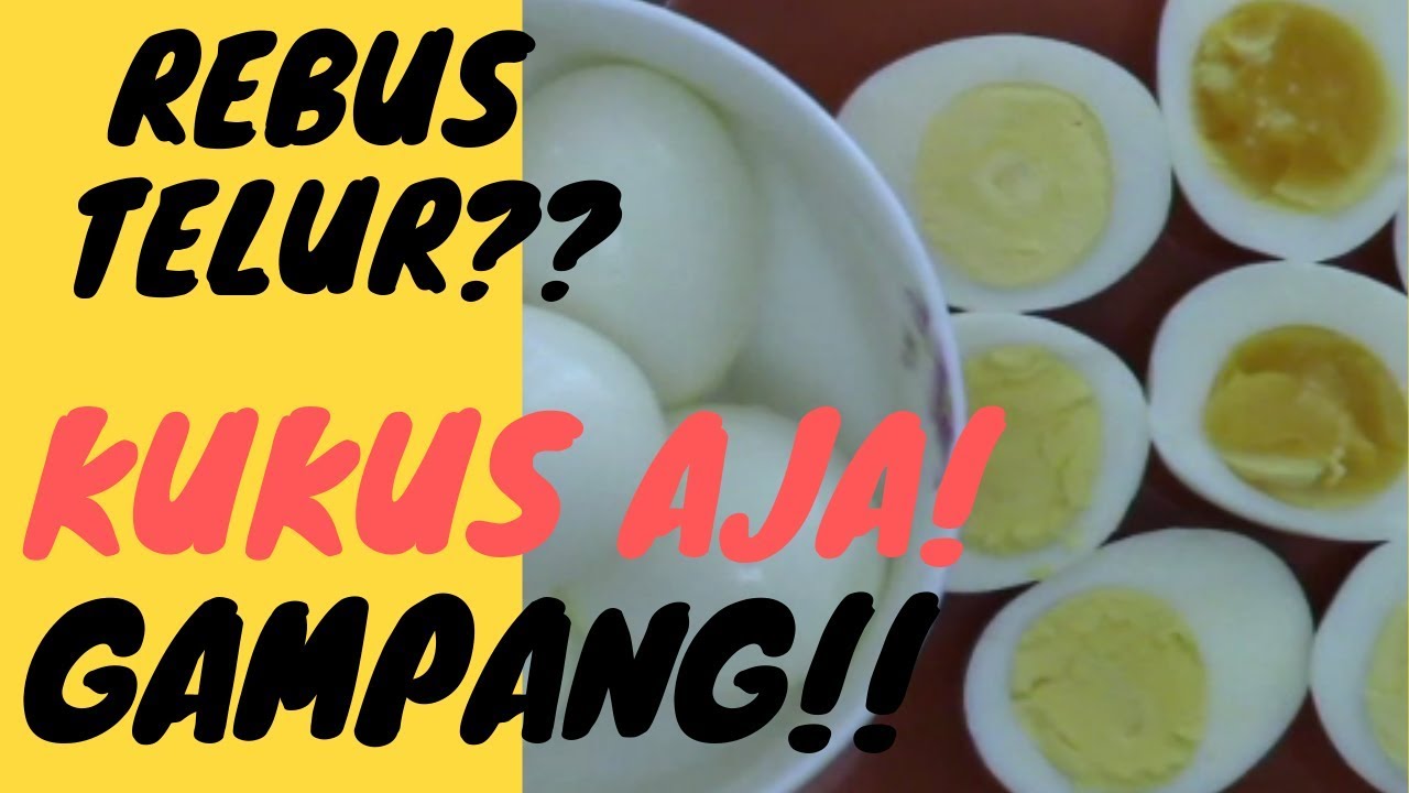 REBUS TELUR??.....KUKUS AJA!!....GAMPANG KOK!!! RESEP TELUR KUKUS - YouTube