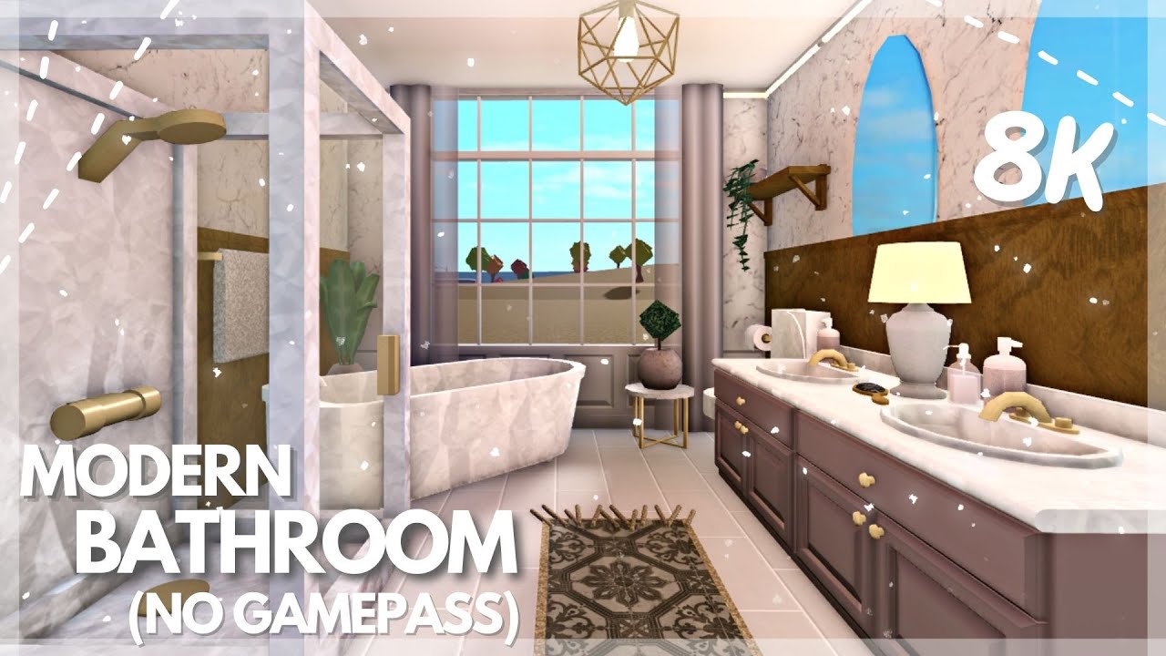 Bloxburg Tiny Bathroom Ideas