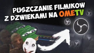 Jak puszczać filmiki z dzwiękami na ome tv | Omegle | Wirtualna Kamera |