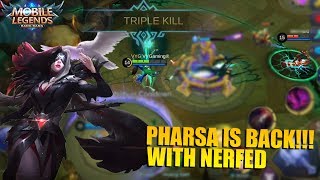 ALASAN PHARSA DIPERBOLEHKAN KEMBALI BERMAIN DI BRAWL MODE - MOBILE LEGENDS