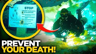 Inside the HORROR Devil’s Den Spring Florida - Cave Exploring Gone Wrong
