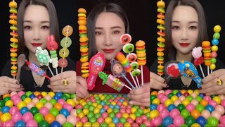 Sweet Candy Snacks P204 🍭🌈🍫🎉#sweet #candy #snacks #asmr #mukbanging #usa #newyork