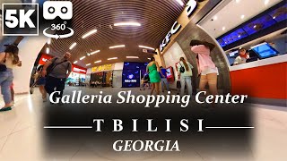 Galleria Shopping Center 360° VR, Tbilisi, Georgia Walking tour (5K UHD 60fps)