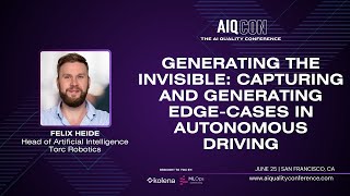 Generating The Invisible  Capturing and Generating Edge cases in Autonomous Driving | Felix Heide