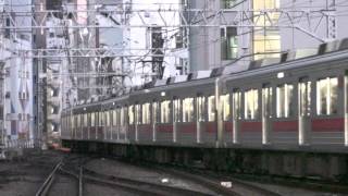 【東急】東横線9000系9001F%特急元町・中華街行＠渋谷('13/01)