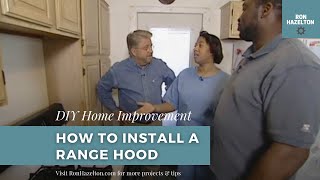 How to Install a Range Hood