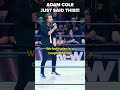 🔥 Adam Cole Unleashes Epic Roast on MJF! 🔥 #shorts