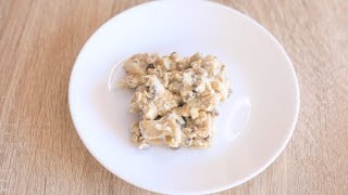 Ліниві вареники з печерицями - Lazy dumplings with mushrooms