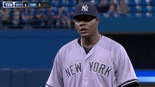 NYY@TOR: Pineda fans six over eight shutout frames