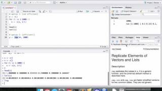 More about filling vectors using for-loops
