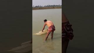 Fishing in river