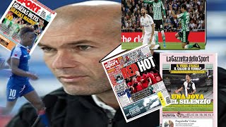 Zidane fache e fé gwo deklarasyon apre defèt Arenal la|| videyo Gòl nan gwo match yo, tout aktyalite