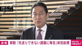 岸田総理　今国会での解散問われ「先送りできない課題に専念」(2024年6月4日)