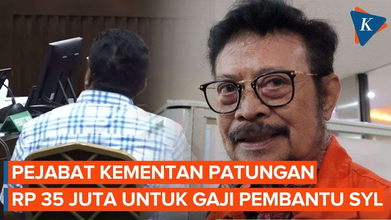 Pejabat Kementan Patungan Untuk Gaji Pembantu Mantan Mentan SYL Di ...