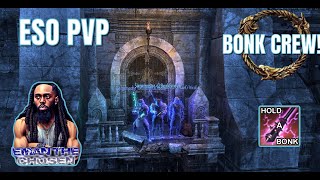 ESO PVP: BONK CREW!! STAMSORC PVP LIVESTREAM