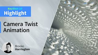 What's New In KeyShot 10 Webinar Highlight - Camera Twist Animation