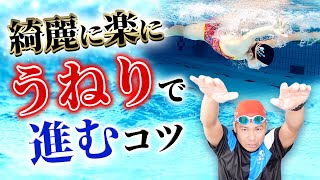 【プロ直伝】バタフライの速さと美しさを引き出すうねりの極意!!.